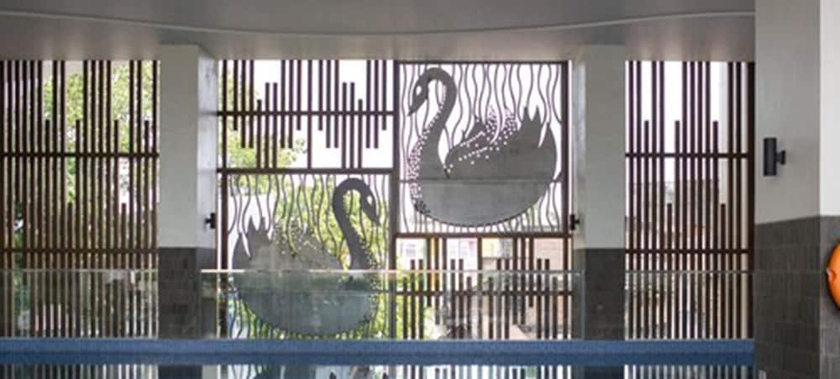 Imagen de la piscina del Hotel Bw Luxury Jambi. Foto 19