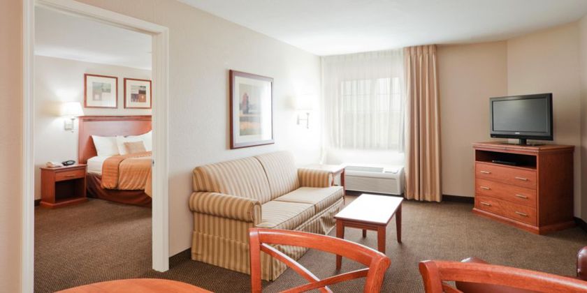 Imagen de la habitación del Hotel CANDLEWOOD SUITES EASTCHASE PARK. Foto 3