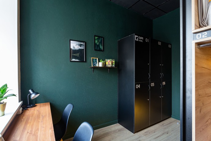 Imagen de la habitación del Hotel CAPS. Foto 4