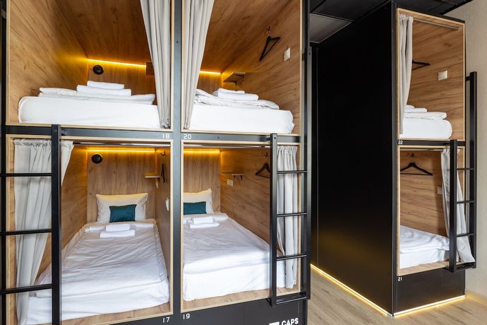 Imagen de la habitación del Hotel CAPS. Foto 11