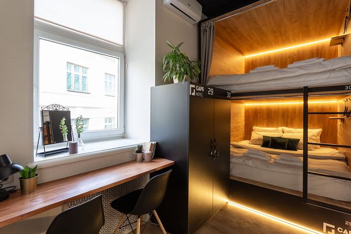 Imagen de la habitación del Hotel CAPS. Foto 15