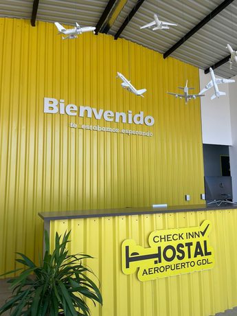 Imagen de los interiores del Hotel CHECK INN HOSTAL AEROPUERTO GDL - Hostel. Foto 15