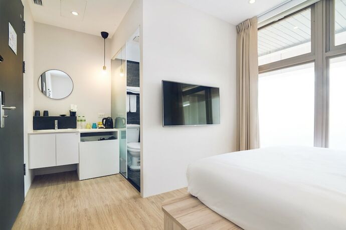Imagen general del Hotel CHECKinn Express New Taipei Tamsui. Foto 9