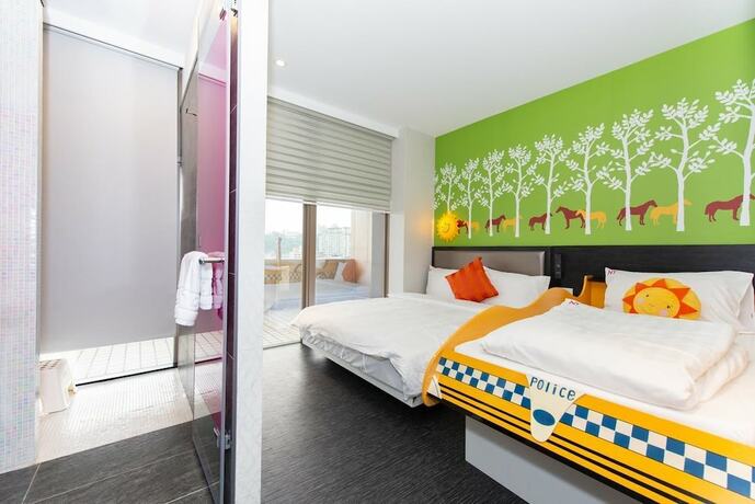 Imagen de la habitación del Hotel CHECKinn Express New Taipei Tamsui. Foto 12