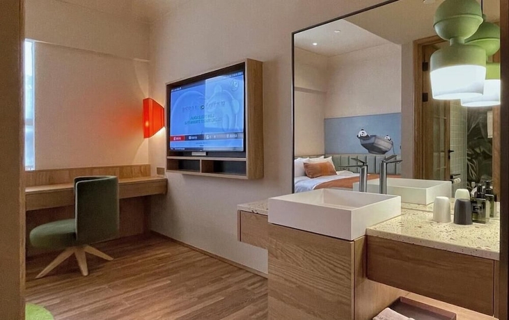 Imagen de la habitación del Hotel CHENGDOU P.D PANDA HOTEL. Foto 15