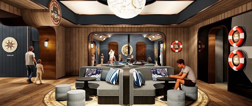 Imagen de los interiores del Hotel COZZI Blu. Foto 17