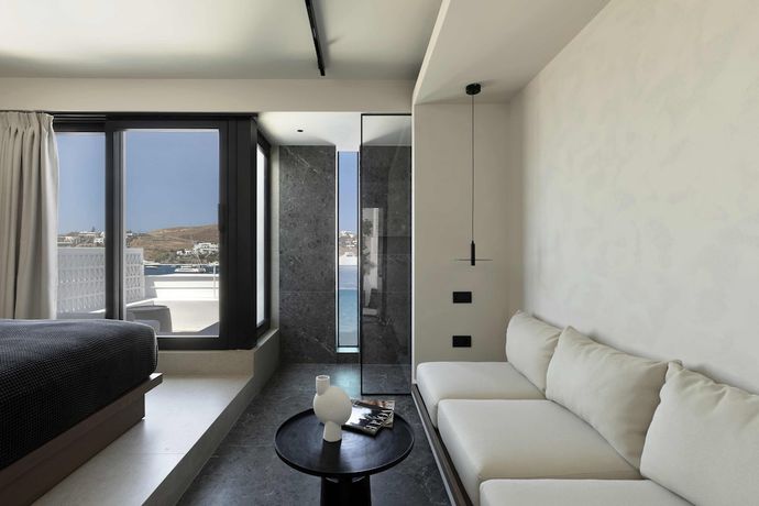 Imagen de la habitación del Hotel CUBIC Mykonos Seafront Design Suites. Foto 8