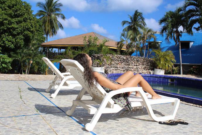 Imagen de la piscina del Hotel Caba&ntilde;as Agua Dulce. Foto 16