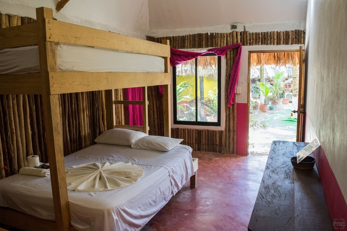 Imagen de la habitación del Hotel Cabañas Casa Maya Holbox Frente Al Mar. Foto 6