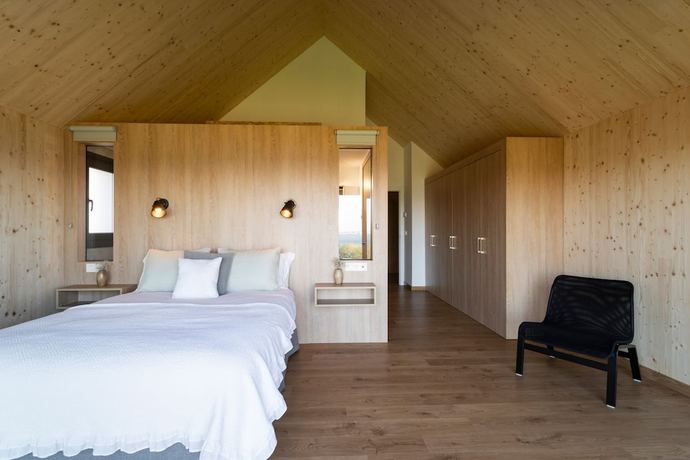 Imagen de la habitación del Hotel Cabañas De Canide. Foto 11