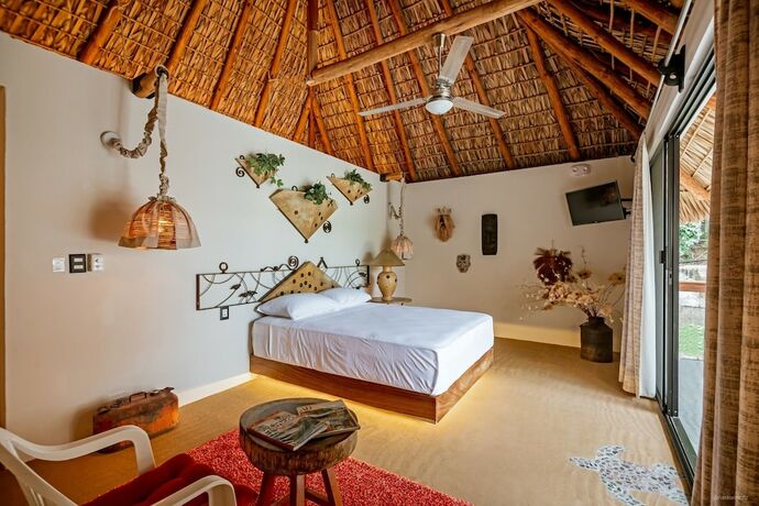 Imagen de la habitación del Hotel Caba&ntilde;as Sicar&uacute;. Foto 17