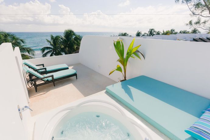 Imagen de la habitación del Hotel Cabañas Tulum Beach and Spa. Foto 4