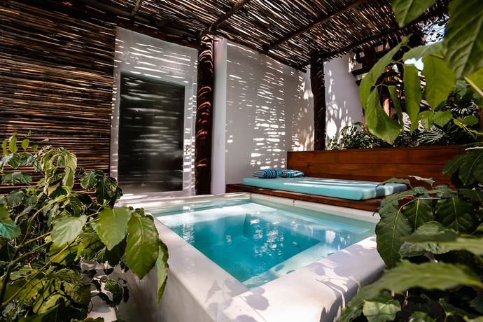 Imagen de la habitación del Hotel Cabañas Tulum Beach and Spa. Foto 11