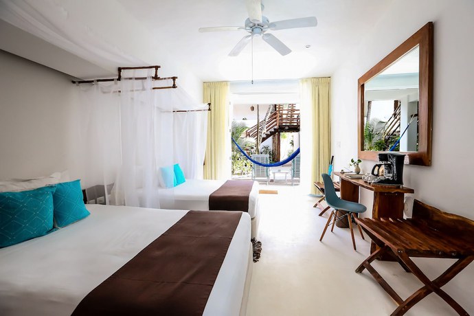 Imagen de la habitación del Hotel Cabañas Tulum Beach and Spa. Foto 13
