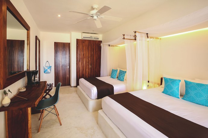 Imagen de la habitación del Hotel Cabañas Tulum Beach and Spa. Foto 18