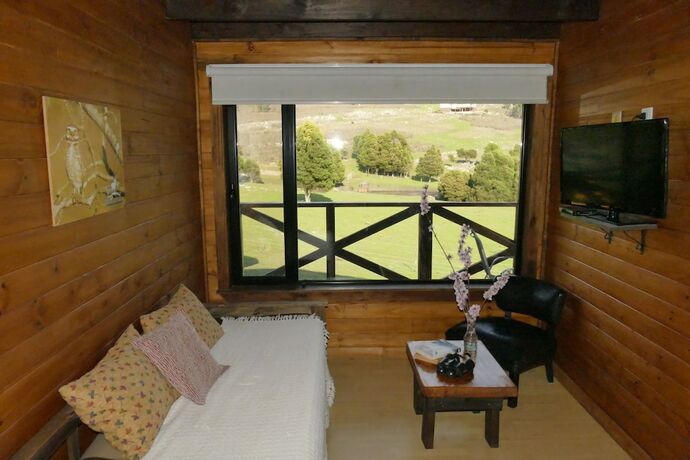 Imagen de la habitación del Hotel Caba&ntilde;as Valle de los Ciervos, Tandil. Foto 15