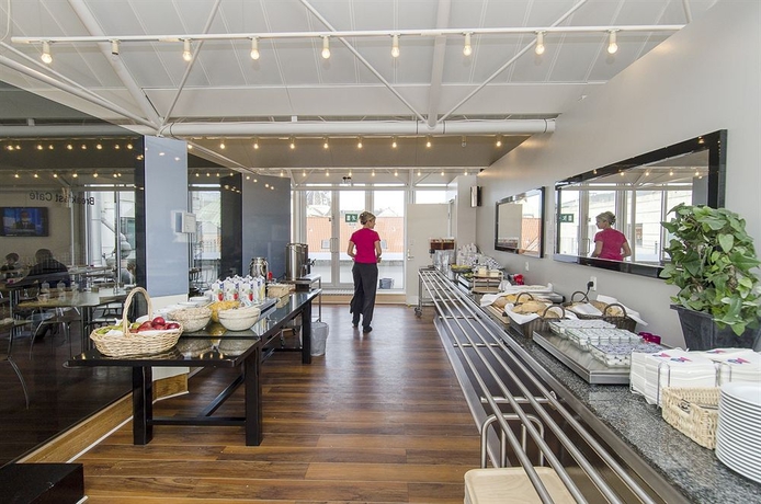 Imagen del bar/restaurante del Hotel Cabinn Aarhus. Foto 4