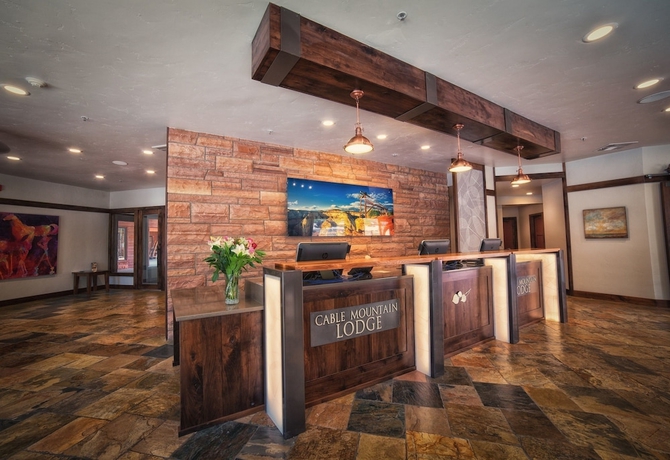 Imagen de los interiores del Hotel Cable Mountain Lodge. Foto 15