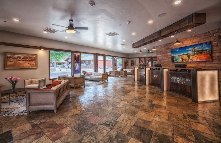 Imagen de los interiores del Hotel Cable Mountain Lodge. Foto 16