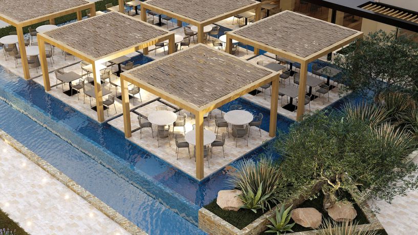 Imagen del bar/restaurante del Hotel Cab&uacute; Adults Only - Small Luxury Hotels of the World. Foto 3
