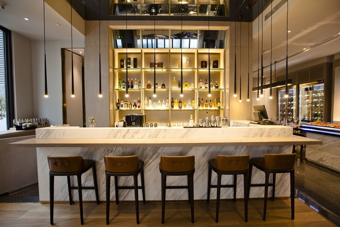 Imagen del bar/restaurante del Hotel Cachet Boutique Kunming Artime. Foto 5