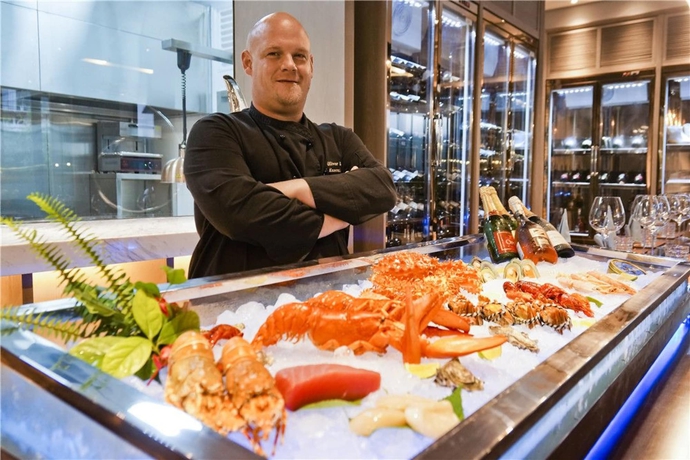 Imagen del bar/restaurante del Hotel Cachet Boutique Kunming Artime. Foto 9