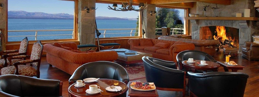 Imagen de los interiores del Hotel Cacique Inacayal Lake and Spa. Foto 16