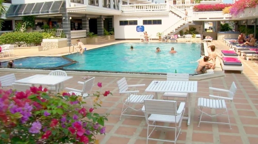 Imagen de la piscina del Hotel Caesar Palace, Pattaya. Foto 16