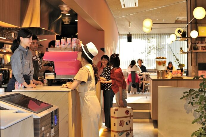 Imagen general del Hotel Cafetel Kyoto Sanjo For Ladies - Hostel, Caters To Women. Foto 9