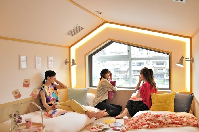 Imagen de la habitación del Hotel Cafetel Kyoto Sanjo For Ladies - Hostel, Caters To Women. Foto 32