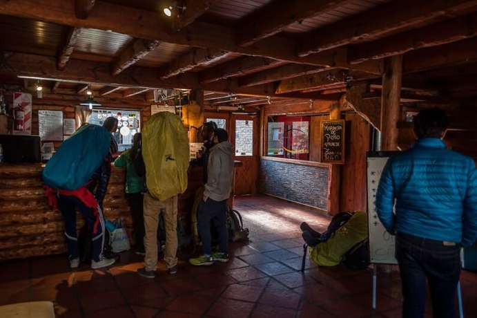 Imagen de los interiores del Hotel Calafate Hostel. Foto 19