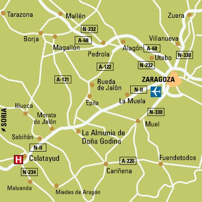 Imagen general del Hotel Calatayud. Foto 2