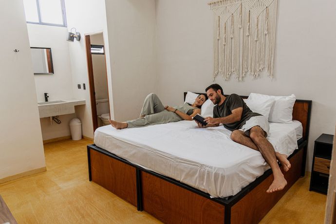 Imagen de la habitación del Hotel Caleta Hostel. Foto 3