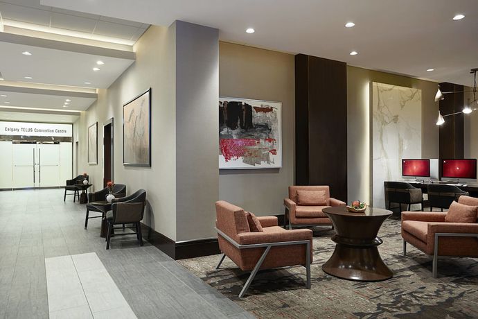 Imagen de los interiores del Hotel Calgary Marriott Downtown. Foto 17