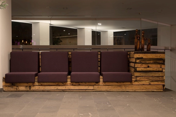 Imagen del bar/restaurante del Hotel Camino Real Puebla Angelopolis. Foto 2