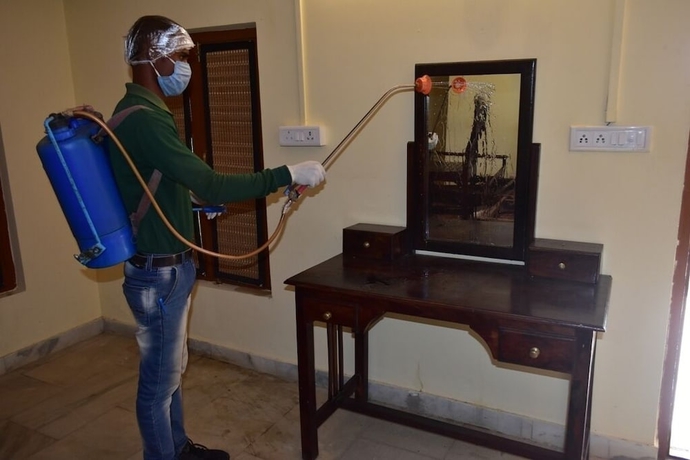 Imagen de la habitación del Hotel Camp Dev Vilas Kanha. Foto 13