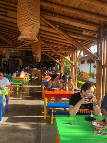 Imagen del bar/restaurante del Hotel Campestre La Aldea, Montenegro. Foto 10