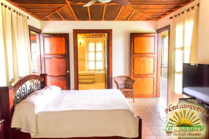 Imagen de la habitación del Hotel Campestre La Navarra. Foto 6