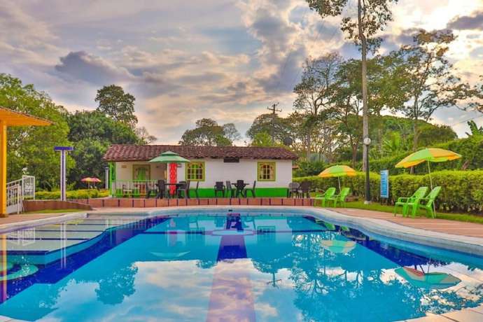 Imagen de la piscina del Hotel Campestre Pueblo Bello. Foto 16