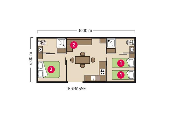 Imagen general del Hotel Camping Capfun La Bretèche. Foto 5