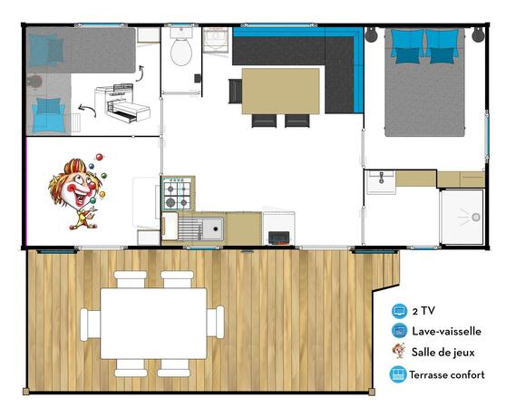 Imagen general del Hotel Camping Capfun La Bretèche. Foto 45