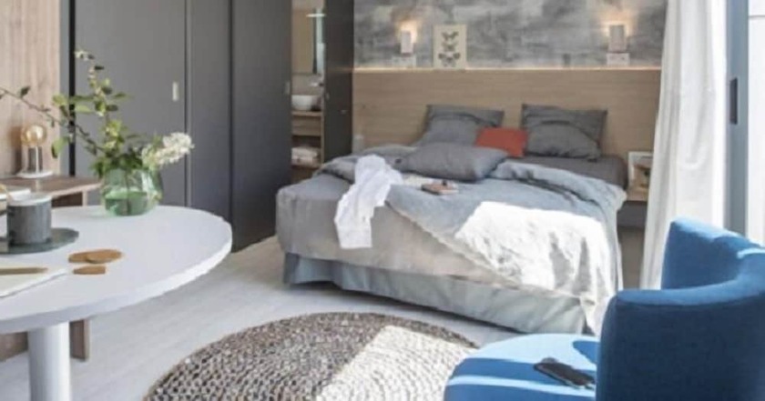 Imagen de la habitación del Hotel Camping Le Sous Bois, La Cotini&egrave;re. Foto 13