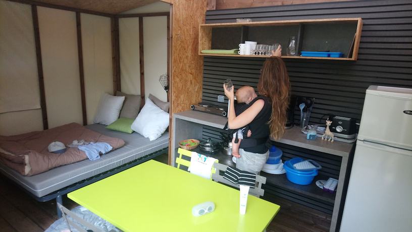 Imagen de la habitación del Hotel Camping de l\'Oc&eacute;an. Foto 7