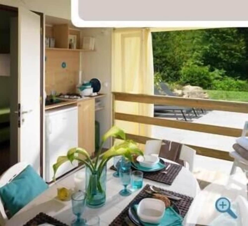 Imagen de la habitación del Hotel Camping de la Chapelette. Foto 5