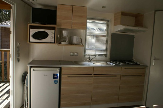 Imagen de la habitación del Hotel Camping l\'Agrion bleu - Mobil-home. Foto 17
