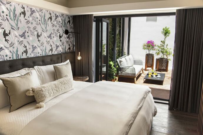 Imagen de la habitación del Hotel Campos Polanco. Foto 19