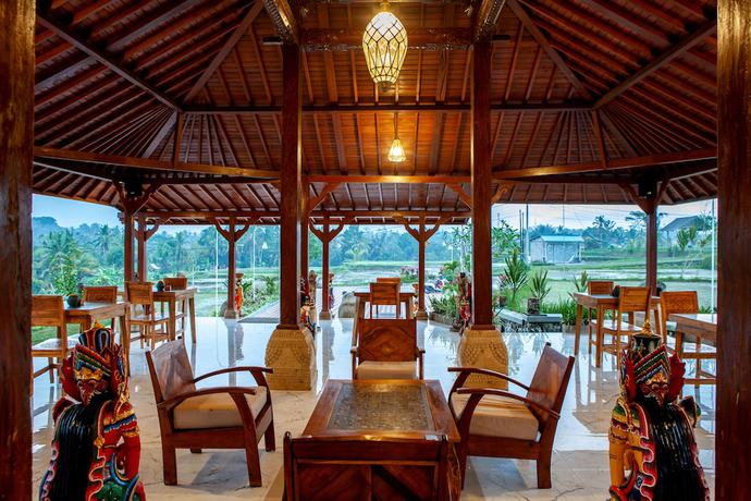 Imagen del bar/restaurante del Hotel Campuhan Sebatu Resort, Sebatu. Foto 3
