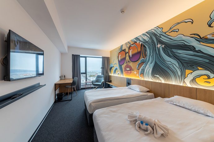 Imagen de la habitación del Hotel Campus 90. Foto 12