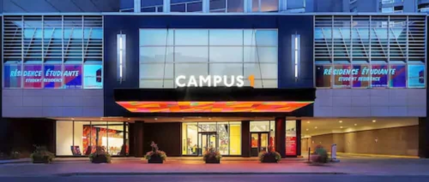 Imagen general del Hotel Campus1 MTL Student Residence, Montreal. Foto 1