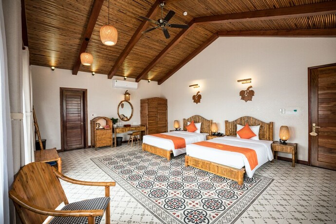Imagen de los interiores del Hotel Can Tho Ecolodge. Foto 33